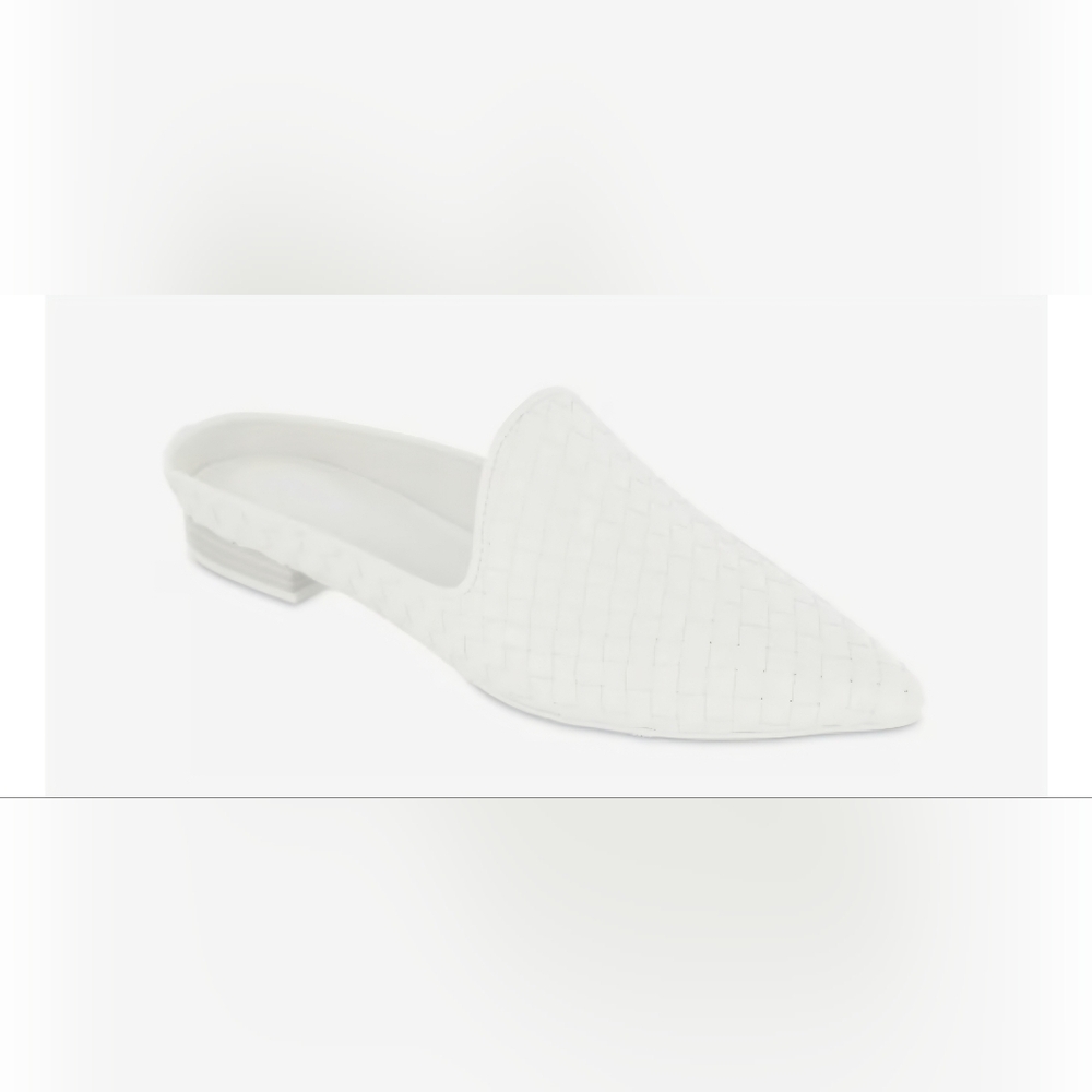 Mia Johona Mule White Size 8